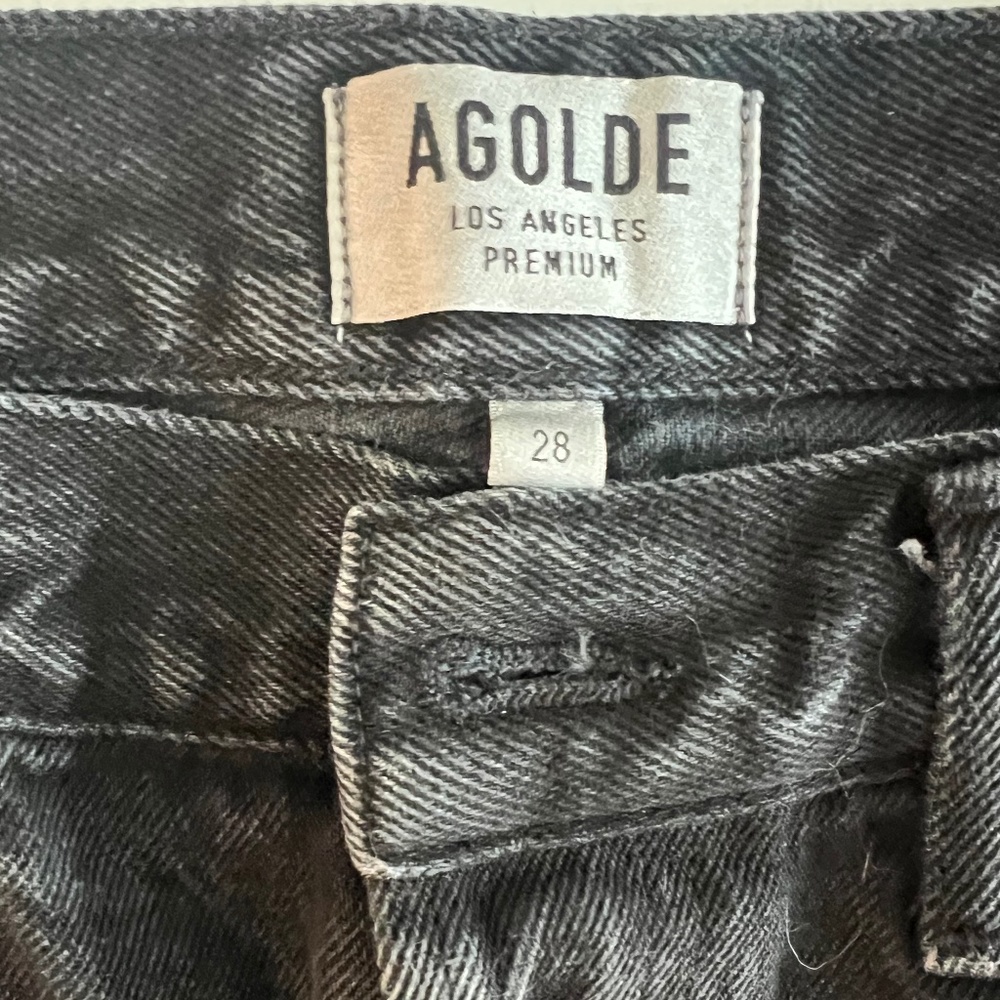 Agolde Parker vintage cut off jeans